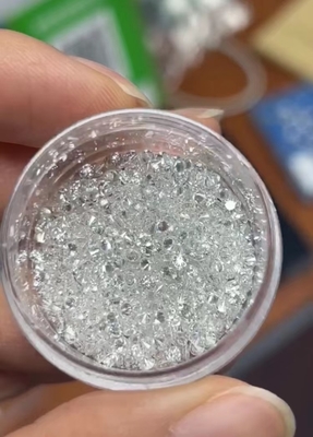 Lab Created Diamonds Man Made Melee Pointer Diamonds DEF VS Round Shape