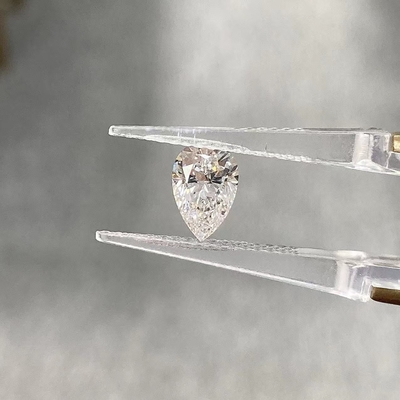 2.3ct G VVS IGI Certified Pear Brilliant Cut Lab Grown As Grown CVD White Diamond