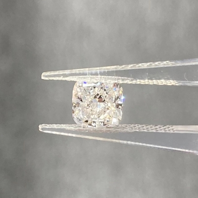 1.05CT Square Cushion Cut Lab Created White Diamonds F VVS2 CVD Lab Grown Diamond