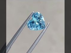 Blue Heart CVD Diamond