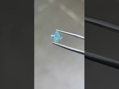 Blue Four-leaf Clover CVD Diamond