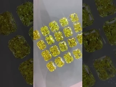 Yellow Cushions HPHT Diamond