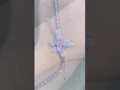 Loose Synthetic Diamonds Diamond Bracelet Butterfly product Jewelry Production earing necklace