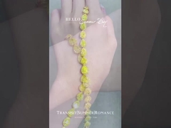 Diamond Bracelet Lab Created Colored Diamonds Lab Diamond Jewelry Yellow Pear Jewelry Production