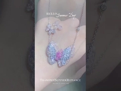 Lab Diamond Jewelry Diamond Pendant Necklace Jewelry Design Value Product Butterfly Product