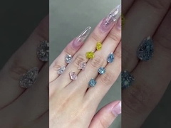 Certified Synthetic Diamonds round loose diamond lab grown diamonds jewelry CVD rings