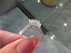 Lab Made Diamond Jewelry Princess Lab Grown Diamonds Jewlery Diamond Rings Stud Earrings