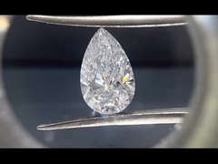 Pear Certified Lab Created Diamonds Cultivated CVD Diamonds Pass The Test No Bow Tie