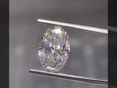 Oval Shape 3EX Excellent Cut Loose Lab Made Diamonds IGI Certified Lab Grown Diamonds